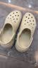 卡骆驰（CROCS）男女泡芙洞洞鞋户外休闲时尚厚底一脚蹬沙滩鞋 207521-2Y2 37-38 实拍图