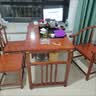 康鼎盛阳台实木茶桌椅组合小户型客厅家用现代简约功夫泡茶桌烧水壶一体 2张月牙椅 1.0米玲珑茶桌 实拍图