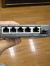 普联（TP-LINK）5口千兆电+1光4口PoE交换机 支持云管理 监控网络网线分线器 企业级 TL-SG2206LPF 实拍图
