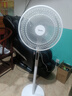 美的（Midea）【飓风节能】七叶柔风立式电风扇/家用轻音落地扇/台式小型风扇/大风力遥控定时摇头风扇 SAH35BSJ 实拍图