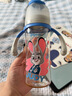 贝亲（Pigeon）迪士尼宽口径PPSU双把手彩绘奶瓶240mL M号 3月+ 萌警朱迪 AA272 实拍图