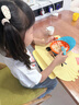 葆氏硅胶餐垫桌垫儿童零食垫带饭兜小学生专用食品级防水桌垫 实拍图