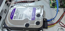 西部数据（WD）1TB 监控级机械硬盘 WD Purple 西数紫盘 SATA 64MB CMR垂直 安防存储 3.5英寸 WD11PURZ 实拍图
