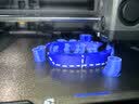 拓竹PLA Basic基础 3D打印耗材 高韧性易打印 RFID智能参数识别--净重1kg 深蓝10601 含料盘 实拍图