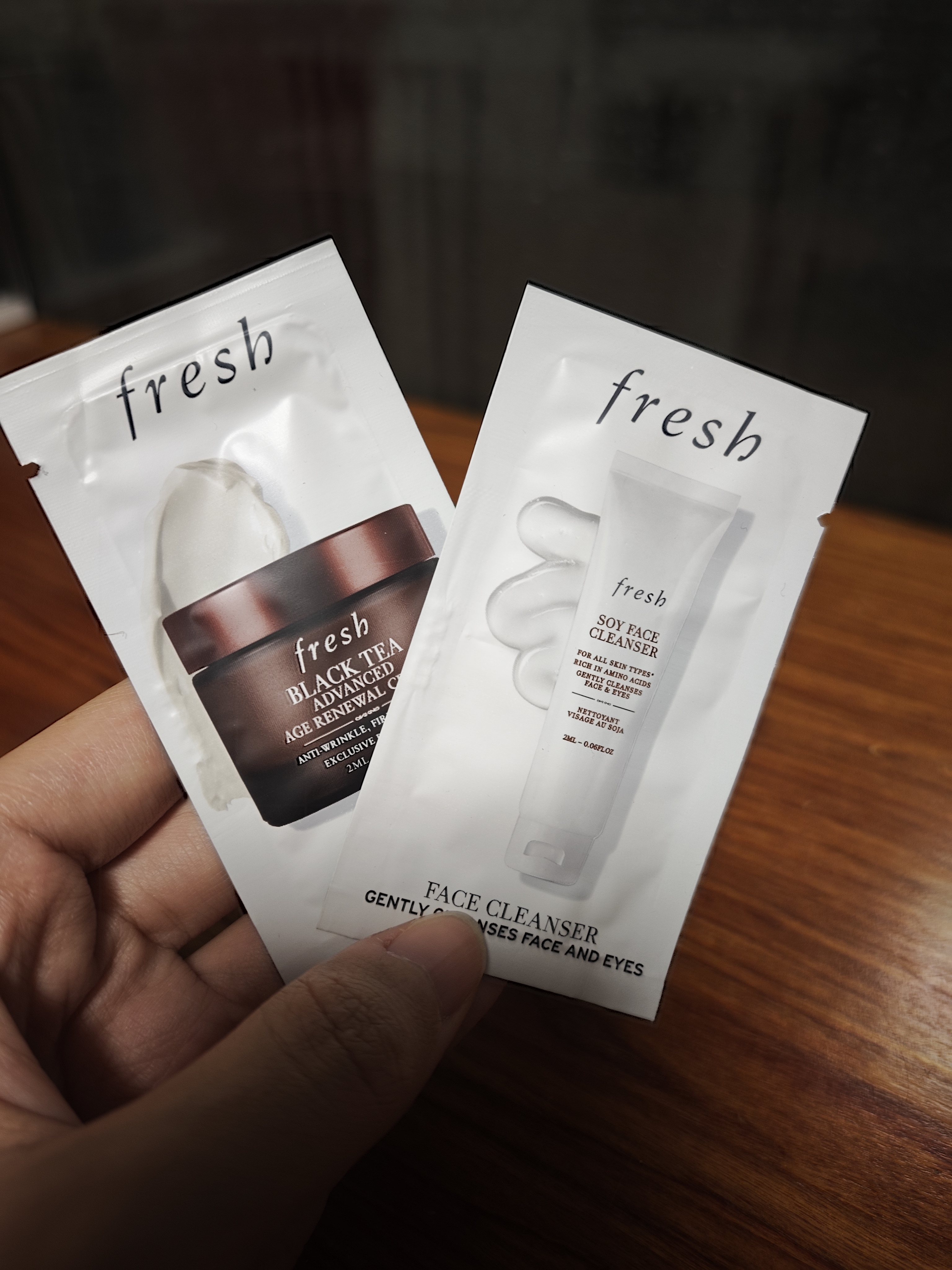 Fresh馥蕾诗新会员体验礼红茶水+洁面+睡眠面膜+焕活面霜 效期26年11月 实拍图