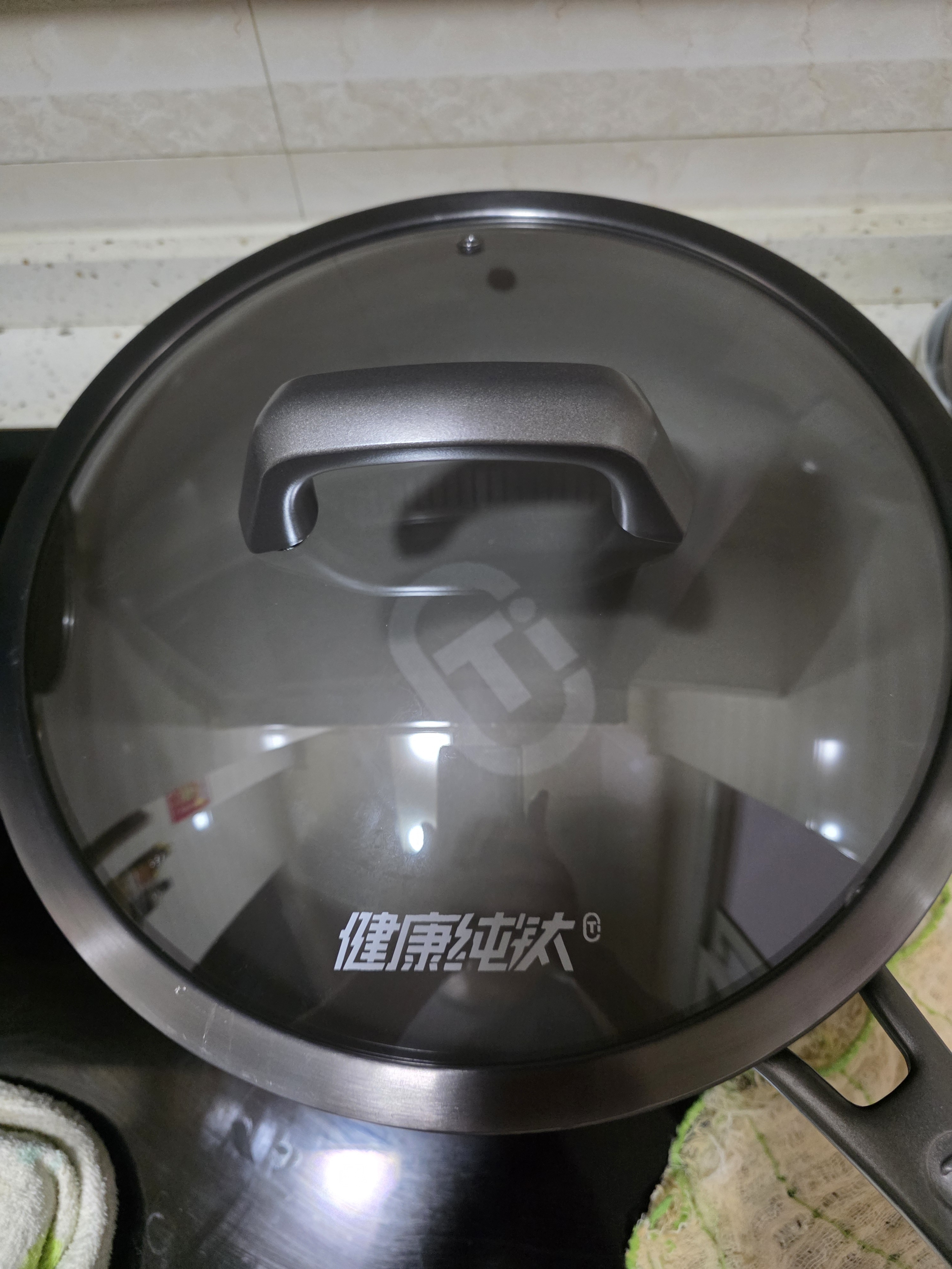 爱仕达（ASD）炒锅纯钛炒锅钛轻松无氟涂层炒菜锅不粘锅30燃气磁炉林更新同款Z3 实拍图