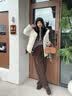 鸭鸭（YAYA）冰壳5.0系列羽绒服男2026冬季新款时尚加厚保暖户外防寒女外套HY 青光黑色 【防油污/抗静电/男女同款】 L (175) 【推荐130-150斤】男女同款 实拍图