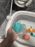 Hape(德国) 儿童洗澡沐浴玩具 抚触按摩游泳玩具海洋伙伴戏水乐 E0226 实拍图