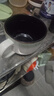 INMIND HOUSE 大肚牛奶早餐杯陶瓷泡燕麦片杯子带盖勺大号容量可微波欧式600ml 渐变灰单个装（木盖） 实拍图