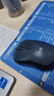罗技（Logitech）M220 轻音鼠标 无线鼠标 办公鼠标 对称鼠标 带无线微型接收器 灰黑色 实拍图