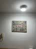 金隆兴实木拼图相框1000片拼图框架70x50cm挂墙装饰原木色画框装裱空框 实拍图