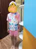 361°儿童泳衣女童分体女孩中小童可爱印花卡通泡温泉游泳衣两件套泳装 实拍图