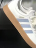 adidas「T头鞋」VL COURT 2.0复古休闲板鞋德训鞋阿迪达斯轻运动   汉玉白/蓝色/金色 (推荐女生买小半码)   36.5 实拍图