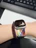 BHO适用苹果手表表带apple watch s12/s11编织回环表带iWatch S10/9/8/7/6/ultra4/se3/2降落伞扣表带 实拍图
