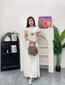 viney【何泓姗同款】牛皮水桶包包女包斜挎包生日礼物高级感送女友老婆 【卡其色】高档轻奢手提腋下包 时尚ck风休闲小众品牌洋气单肩包 实拍图