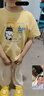 牧童儿童拖鞋夏男宝宝洞洞鞋软底女童卡通洗澡婴幼儿家居鞋奶狮黄170 实拍图