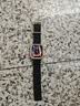 W&P新款适用苹果手表表带apple watch ultra3/2海洋硅胶双扣回环表带iwatch S11/10/9/8/7/SE 黑色45 实拍图