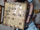 得力（deli） 中国象棋学生成人套装折叠棋盘原木色象棋益智桌游礼物出游加大 实拍图