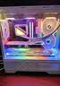 瓦尔基里（VALKYRIE）VK03-M LITE WHITE 白色 M-ATX 游戏电脑台式机箱 支持360水冷 曲面玻璃270°海景房 实拍图