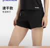 迪卡侬RUN DRY 女式跑步运动快干短裤-黑色2730469 S 实拍图