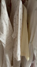 贝瑞加（Babyprints）婴儿连体衣2件装新生儿纯棉内衣长袖四季爬服宝宝哈衣薄款 白黄59 实拍图
