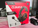 极度未知（HYPERX）Cloud II 飓风2黑红 有线 虚拟7.1环绕音 听声辨位 头戴式电竞耳机 适配三角洲行动 实拍图