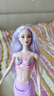 芭比（Barbie）女孩玩具娃娃生日礼物过家家玩具-芭比美人鱼系列HRR06 实拍图