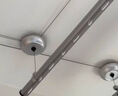 好太太晾衣架阳台手摇晾衣杆升降手动室内室外晒衣架家用晒衣架 Y024-银黑2米：四杆+50挂孔 实拍图
