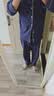 京东京造10A抑菌纯棉睡衣男衣服夏季套装A类一等品50支情侣家居服绀青XL 实拍图