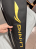李宁（LI-NING）羽毛球拍雷霆10新色黑色全碳素进攻球拍单拍AYPV081-4 已拉线 实拍图
