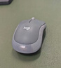 罗技（Logitech）M196 无线蓝牙鼠标 办公鼠标 笔记本商务办公家用 小巧便携 对称手型 玫瑰粉 实拍图