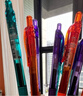 派通（Pentel ）【热门商品】BLN105按动橙色中性笔高颜值0.5mm签字笔商务学生速干水笔水性笔文具 橙色3支装 实拍图