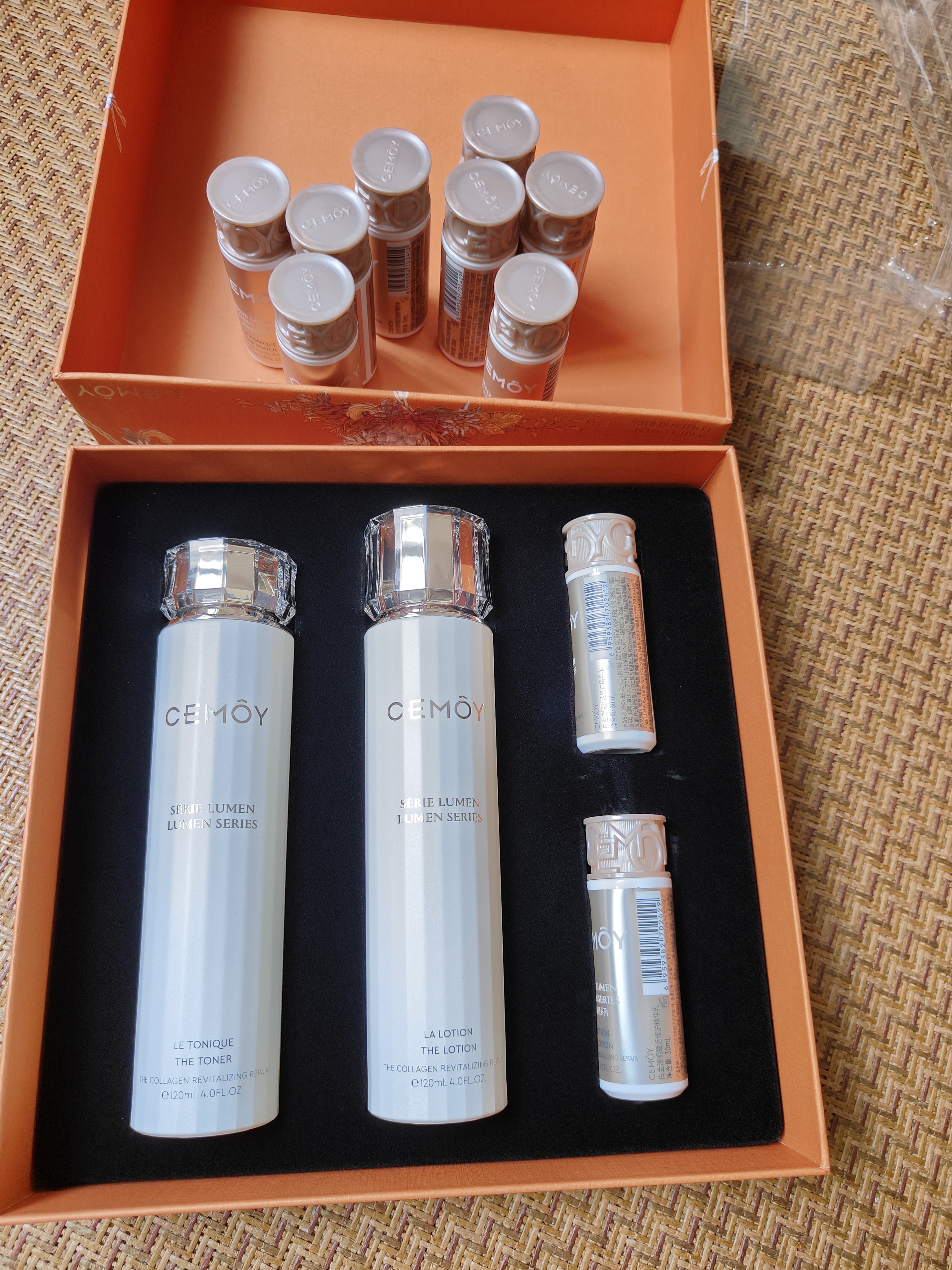 澳诗茉白金流明抗皱紧致水乳套装礼盒抗老保湿护肤情人节礼物送女生 实拍图