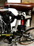 大行（DAHON）自行车锁五位密码锁通用公路车山地车锁防盗自行车锁 黑色【带锁架】 实拍图
