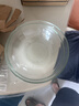 GLASSLOCK进口钢化玻璃加厚大容量沙拉玻璃碗大号和面泡面碗1415ml 2件套 实拍图