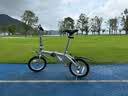 大行（DAHON）折叠自行车14英寸超轻迷你便携小轮男女式单车BYA412  银色 实拍图