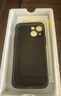 奶小鸭 适用苹果13pro手机壳 iphone13pro保护套镜头全包超薄透明磨砂防摔软壳男女款 深空黑 实拍图