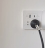 公牛（BULL）开关插座 G12系列五孔带USB+Type-C 30w快充奶油风G12E537暮雪白 实拍图