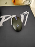 罗技（Logitech）游戏电竞鼠标垫布面 大号细面加厚锁边鼠标垫 FPS鼠标垫 LOL CS2 无畏契约 GPW电竞鼠标垫-黑色 鼠标垫 实拍图