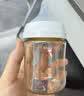 贝亲（Pigeon）新生儿 防胀气宽口径PPSU奶瓶160ml SS号奶嘴 0个月+AA261  实拍图