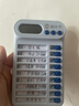猫太子迷你自律打卡器小学生每日学习计划本计划表便携儿童好习惯养成可视化时间管理器 (电子款) 静谧蓝 实拍图