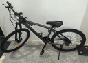 京东京造 XC350山地自行车铝合金禧玛诺21速油压碟刹成年人学生17寸时空银 实拍图