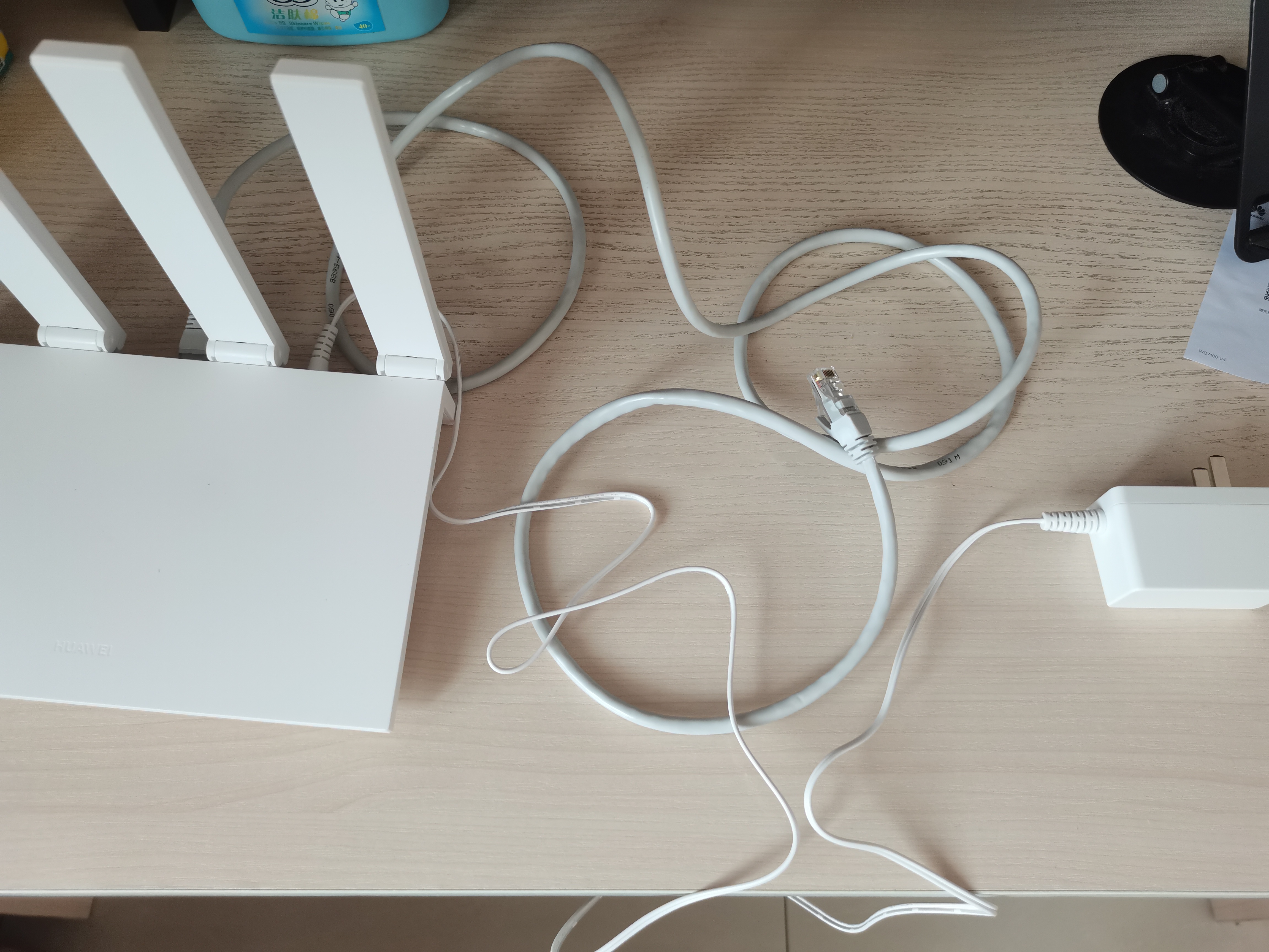 华为路由器千兆wifi6+家用无线5G双频穿墙王信号放大器增强器游戏家长全屋电竞漏油器中继mesh组网7 AX3000升级款送网线【内含2颗信号放大器】 实拍图