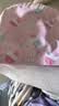 李宁（LI-NING）儿童泳帽男女童柔软舒适可爱游泳帽卡通印花布帽6051粉 实拍图