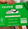 INSTAX富士instax立拍立得 mini相纸 白边双包20张(适用miniSE/11/12/40/90/LiPlay/EVO/Link3) 实拍图