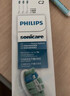 飞利浦（PHILIPS）电动牙刷头W2亮白型官方原装欧洲进口适配钻石1/3/3pro/CI/导航刷系列刷柄  3支装HX6063/96 黑 实拍图