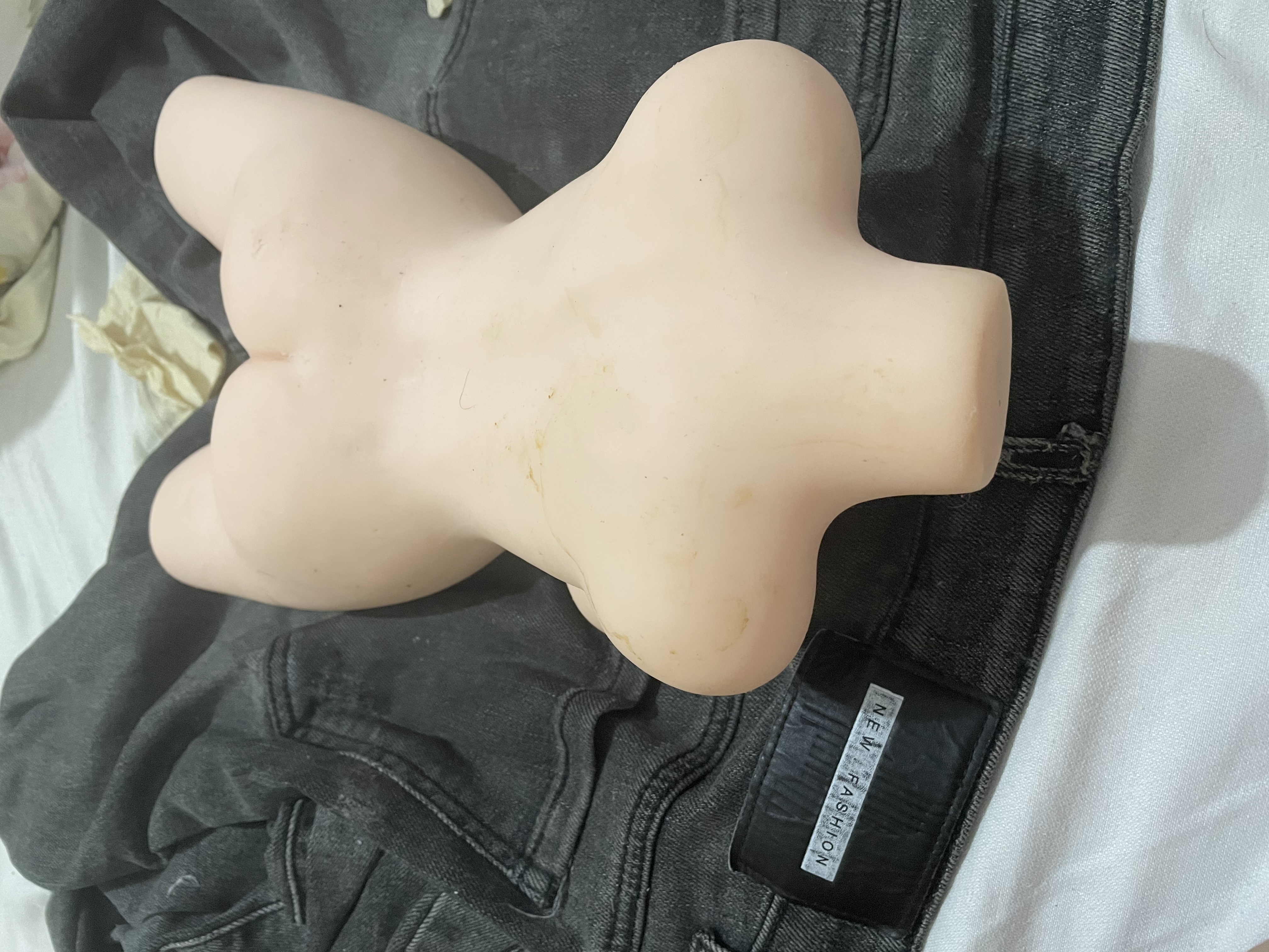 谜姬飞机杯全实体半身臀部倒模膜男士充气娃娃仿硅胶成人性情趣专用品 实拍图