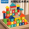 QZMEDU大颗粒积木幼儿童早教益智拼搭玩具男孩女孩数字字母认知生日礼物 实拍图