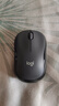 罗技（Logitech）M220 轻音鼠标 无线鼠标 办公鼠标 对称鼠标 带无线微型接收器 灰黑色 实拍图
