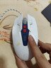 英菲克（INPHIC）W9P有线游戏鼠标 有声版 电竞 七彩呼吸灯效 人体工学 绝地求生CF吃鸡LOL 机甲白 实拍图
